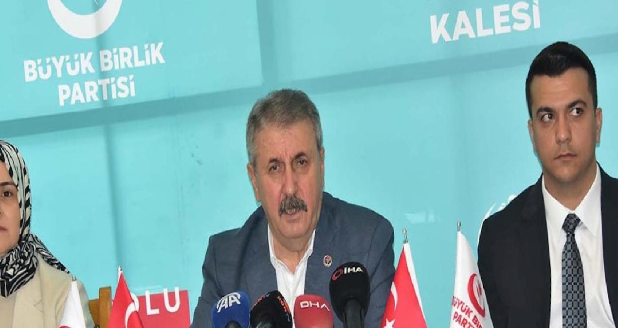 Destici: Askerimizi, polisimizi şehit eden teröristler için idam cezası getirilmeli