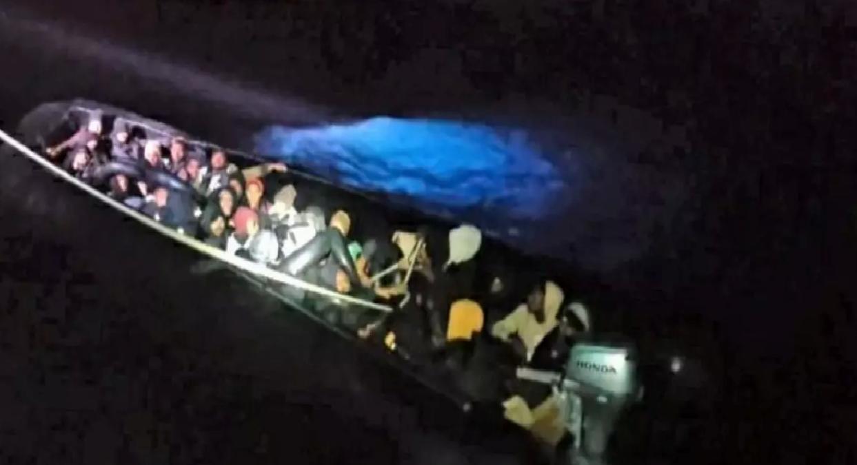 Didim Açıklarında 40 Düzensiz Göçmen Kurtarıldı