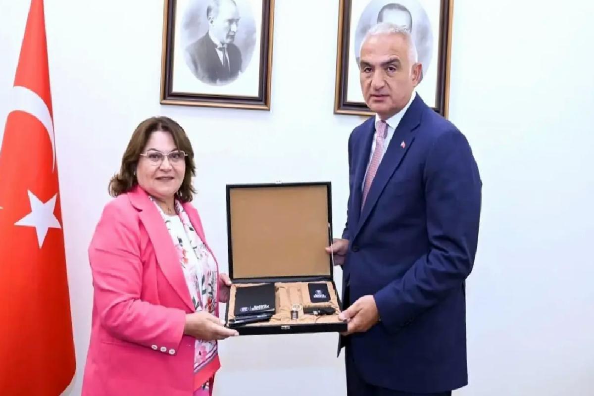 Didim Belediye Başkanı Hatice Gençay’dan Bakan Ersoy’a Ziyaret