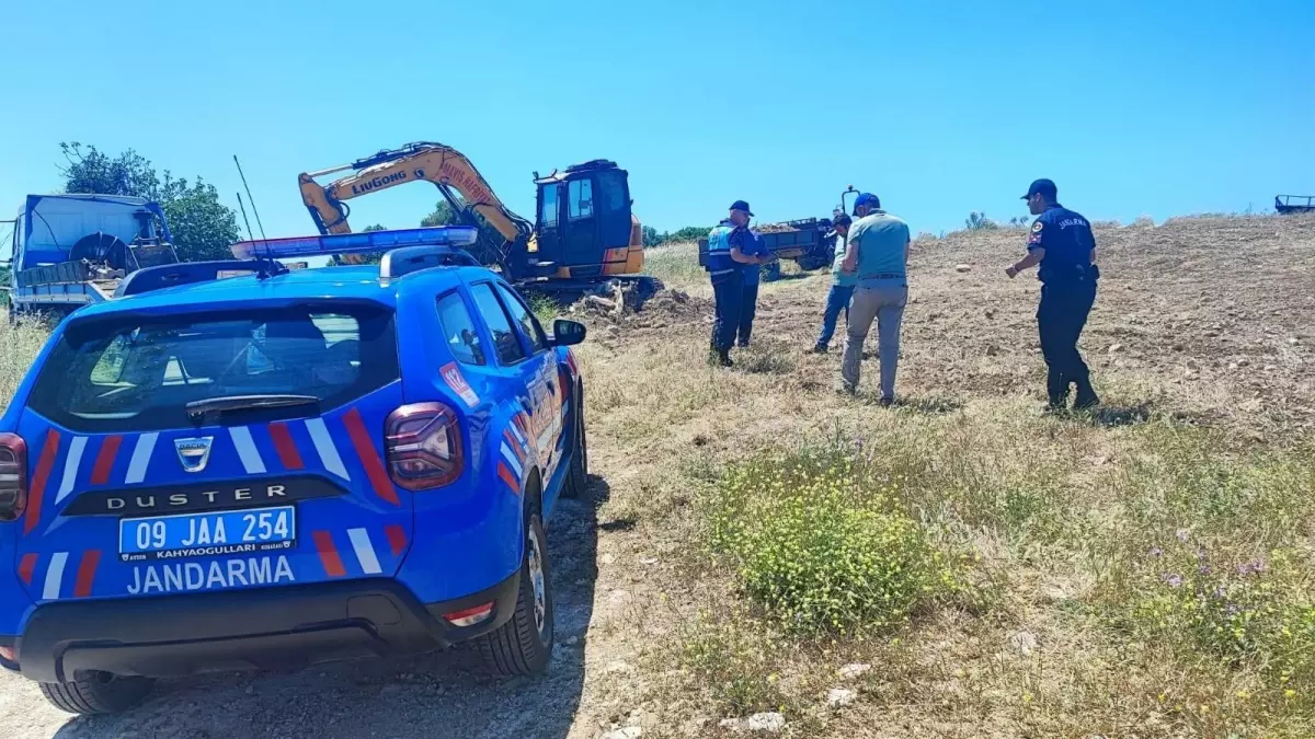 Didim’de Kaçak Kazı Operasyonu