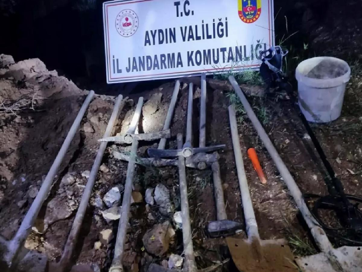 Didim’de Kaçak Tarihi Eser Kazısı Operasyonu