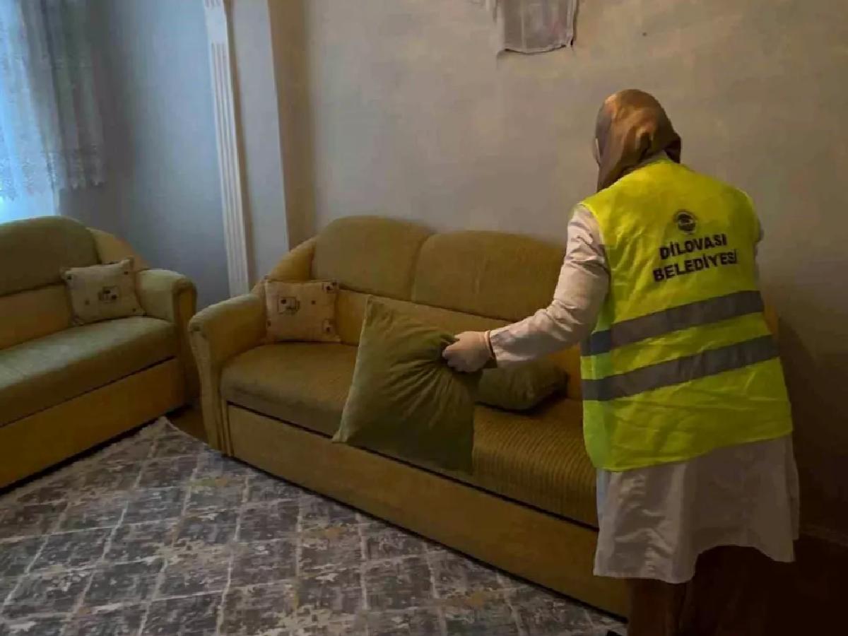 Dilovası’nda Yaşlı ve Engellilere Evde Temizlik Hizmeti