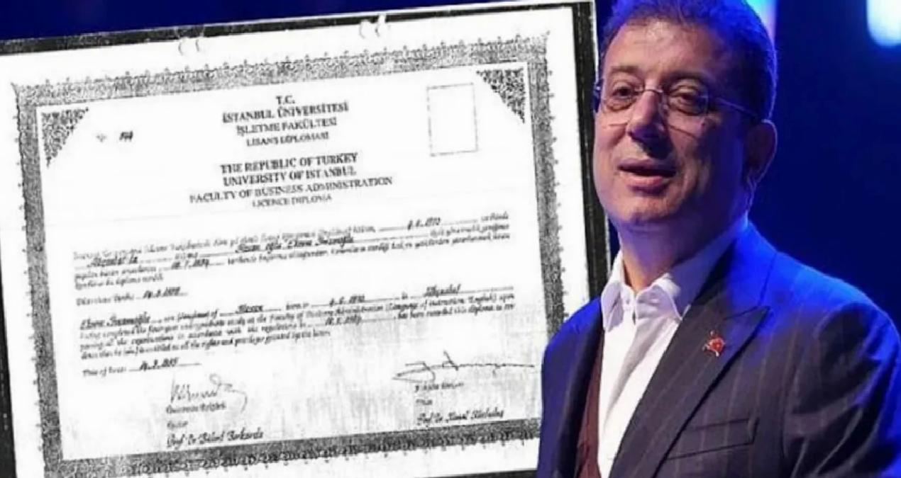 Diplomayı iptal eden rektör açıkladı: İmamoğlu’nun adresini bulamamışlar!