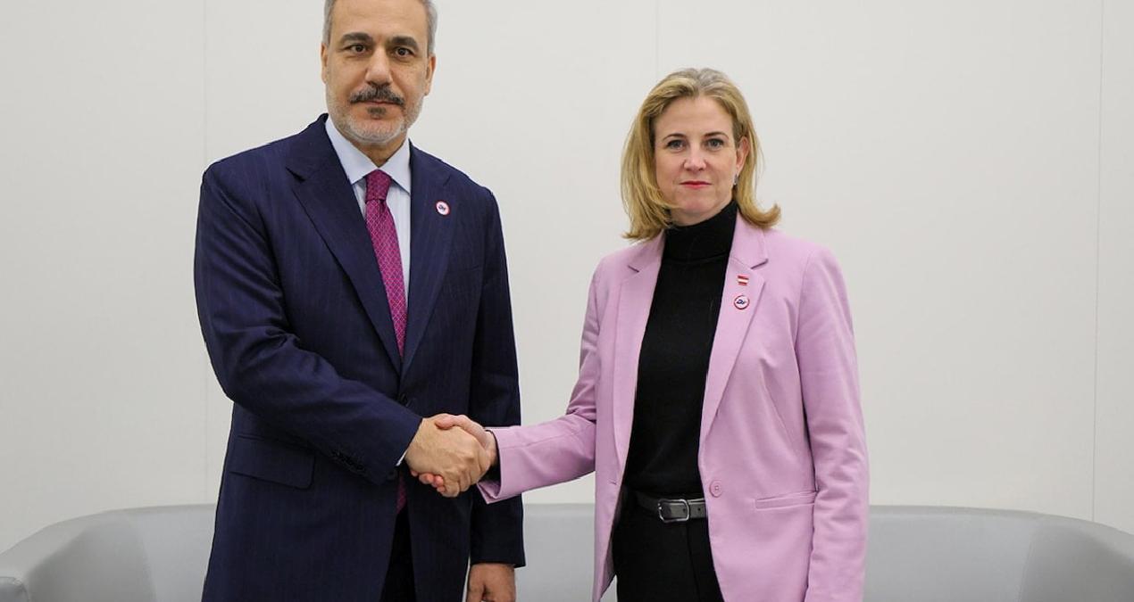 Dışişleri Bakanı Fidan, Avusturyalı mevkidaşı ile görüştü