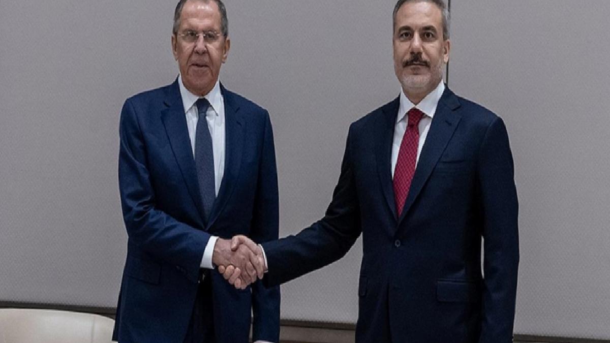 Dışişleri Bakanı Fidan, Rus mevkidaşı Lavrov’la görüştü