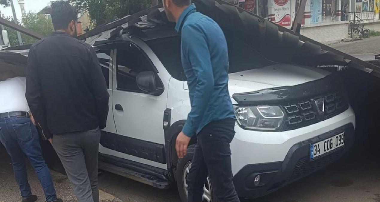 Diyarbakır ve Batman’da fırtına etkili oldu