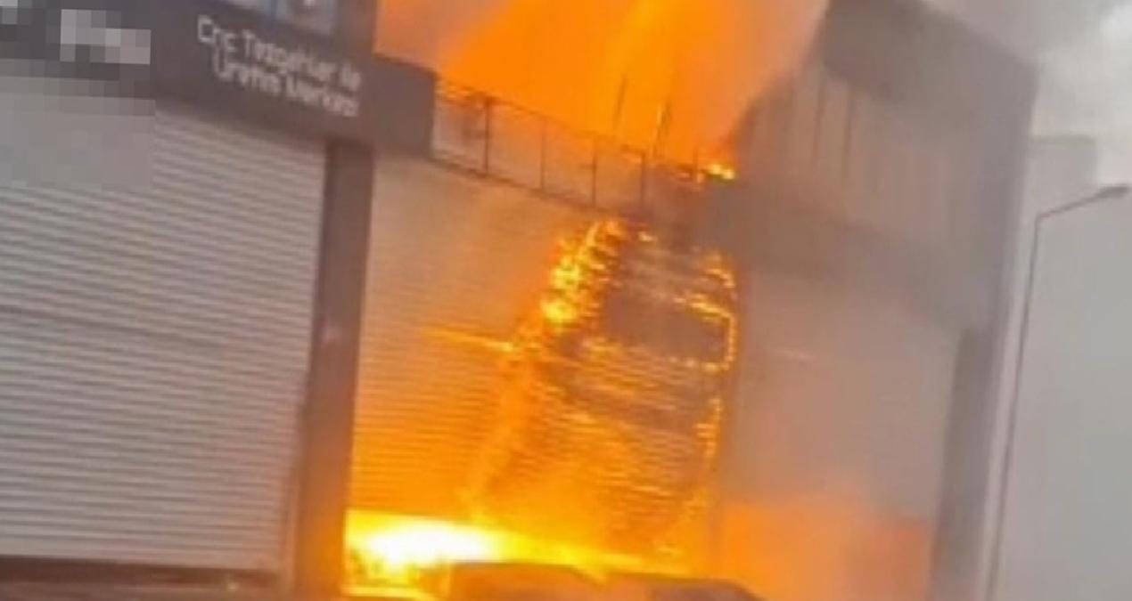 Diyarbakır’da oto sanayi sitesinde patlama