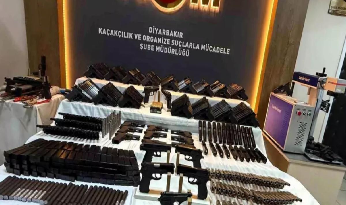 Diyarbakır’da Oyuncakçı Görünümlü Silah Atölyesi Baskını