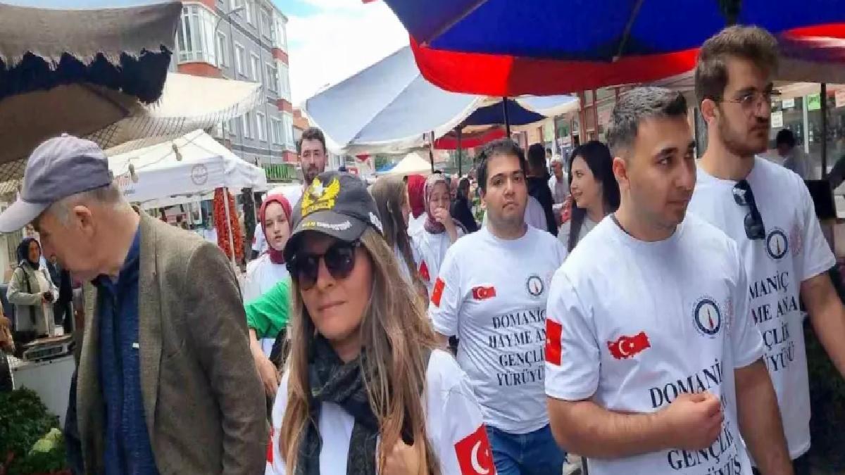 Domaniç’te Gençlik Yürüyüşü Düzenlendi