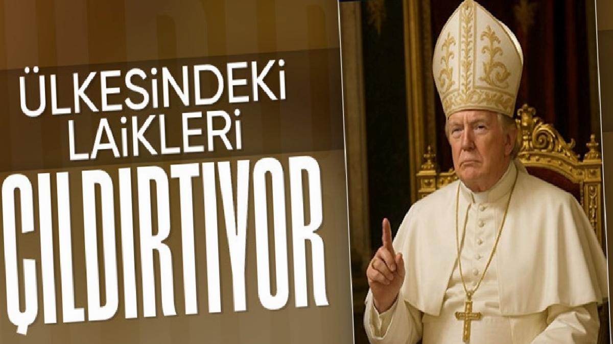 Donald Trump, kendini Papa yaptı