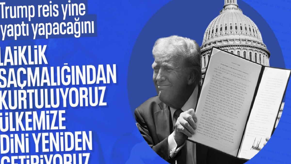 Donald Trump: Ülkemize dini geri getiriyoruz