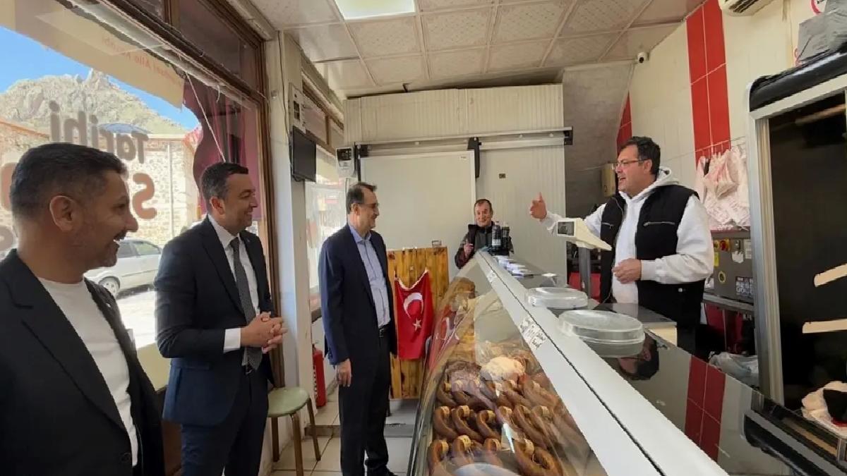 Dönmez’in İlçe Ziyaretleri Sürüyor