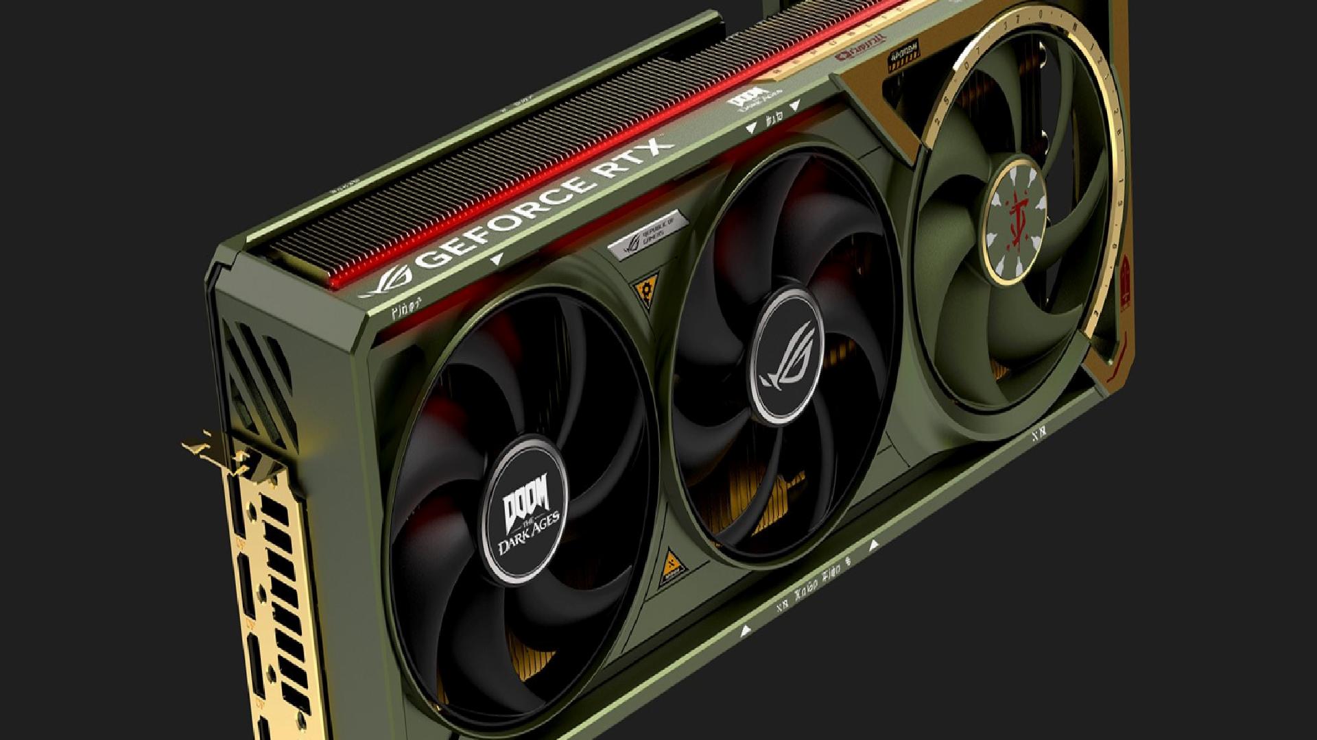 Doom hayranlarına özel ekran kartı “ROG Astral GeForce RTX 5080” satışta