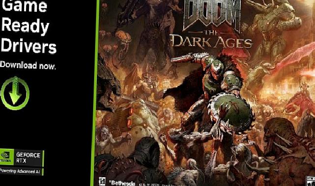 DOOM: The Dark Ages için GeForce Game Ready Sürücüsü Yayınlandı