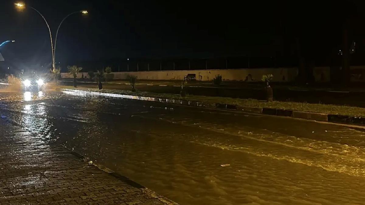 Dörtyol’da Sağanak ve Dolu Yağışı