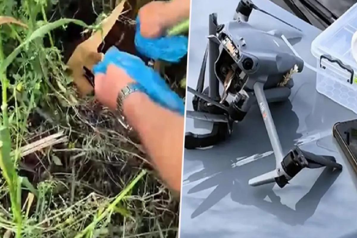 Dronla Uyuşturucu Sevkiyatı Engellendi