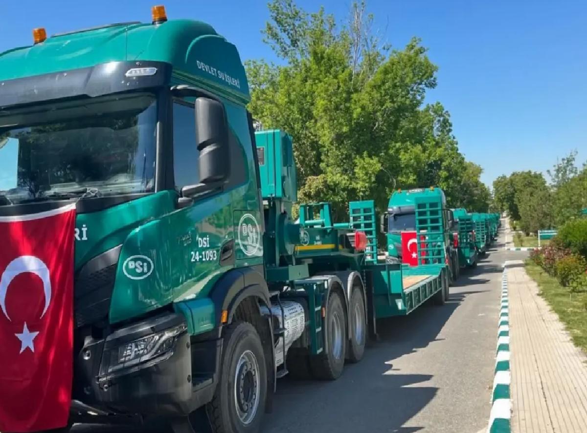 DSİ’ye Yeni İş Makineleri Kazandırıldı