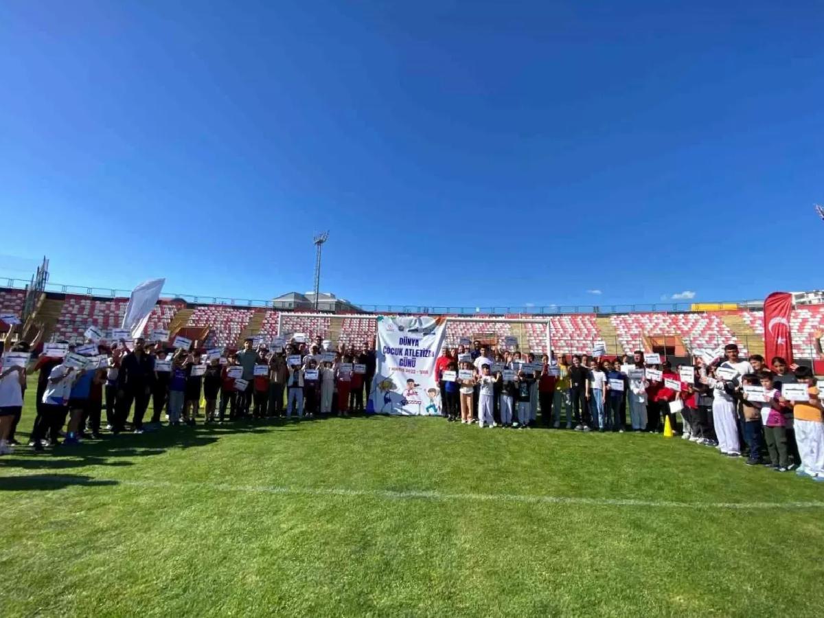 Dünya Çocuk Atletizm Günü Van’da Kutlandı