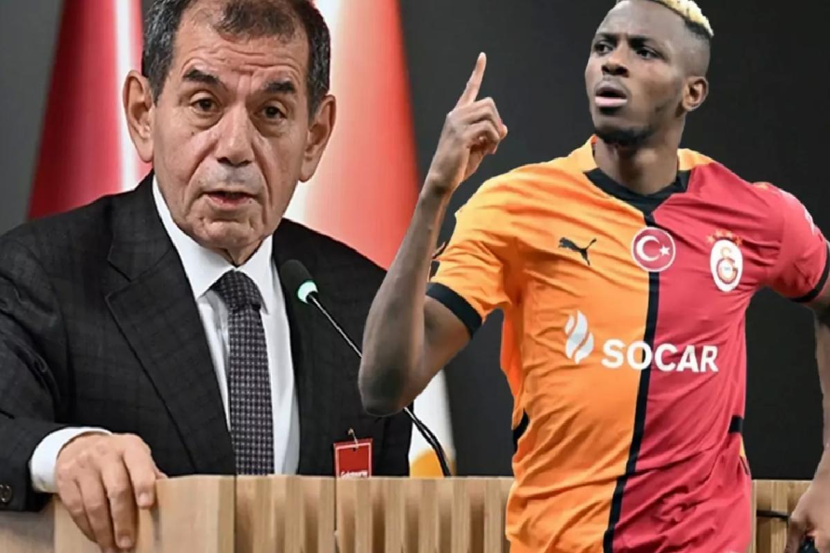 Dursun Özbek Osimhen’e gelen çılgın teklifi açıkladı