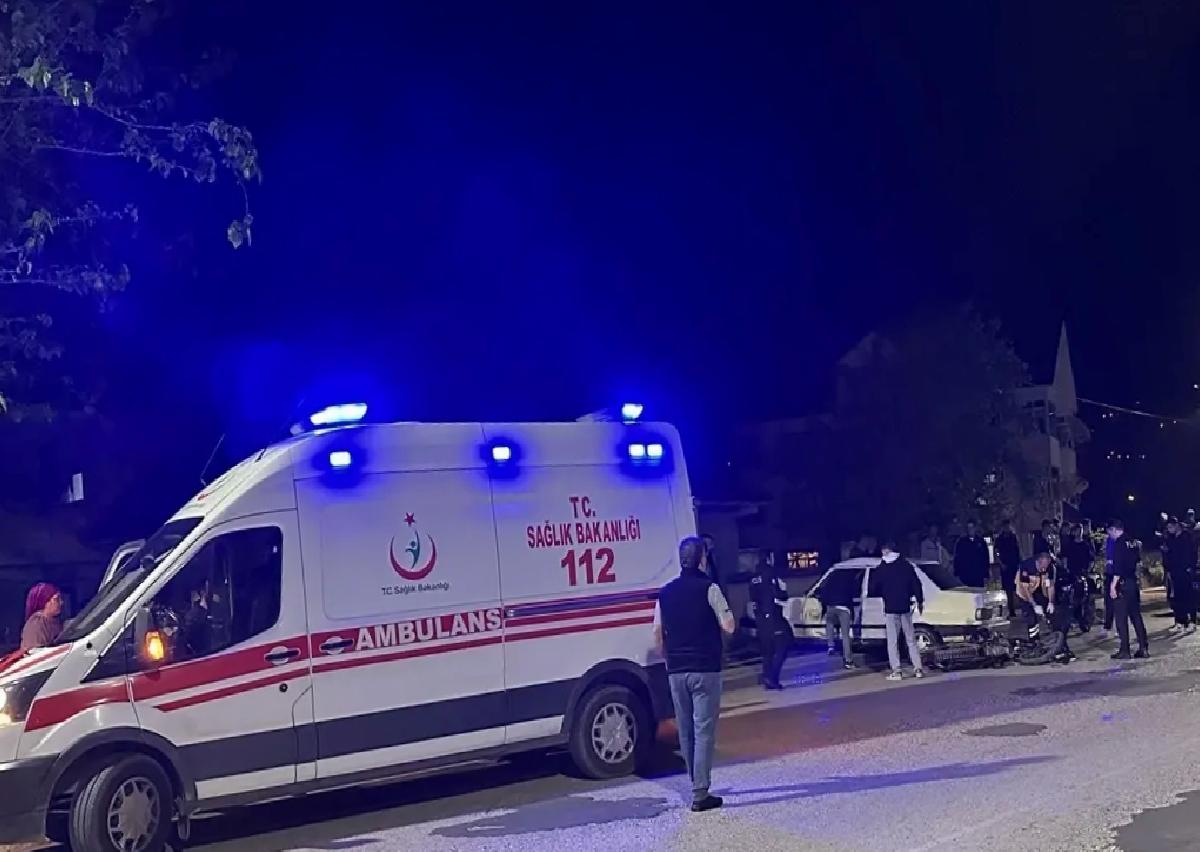 Düzce’de Otomobil-Motosiklet Kazası