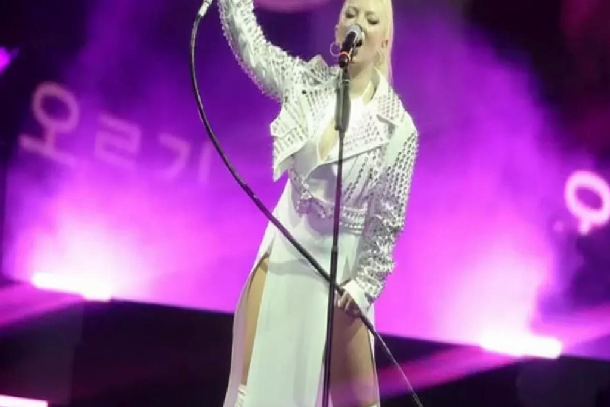 Ece Seçkin konserinde panik yaratan anlar