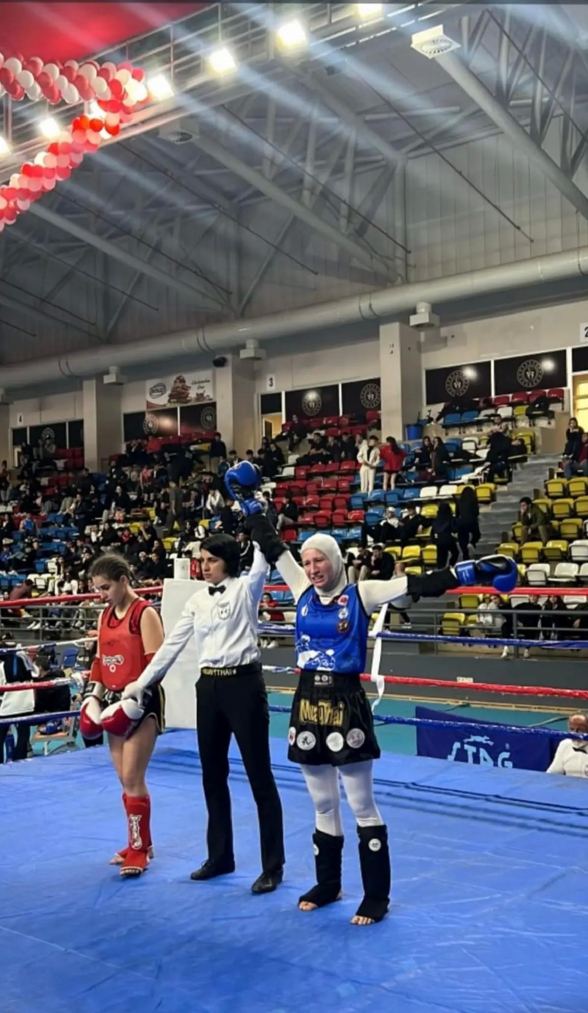 Ecrin İnam, Muay Thai’de Türkiye Birincisi
