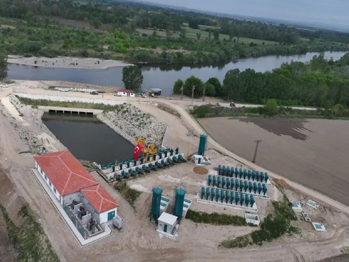 Edirne Meriç Sulama Projesi Tamamlandı