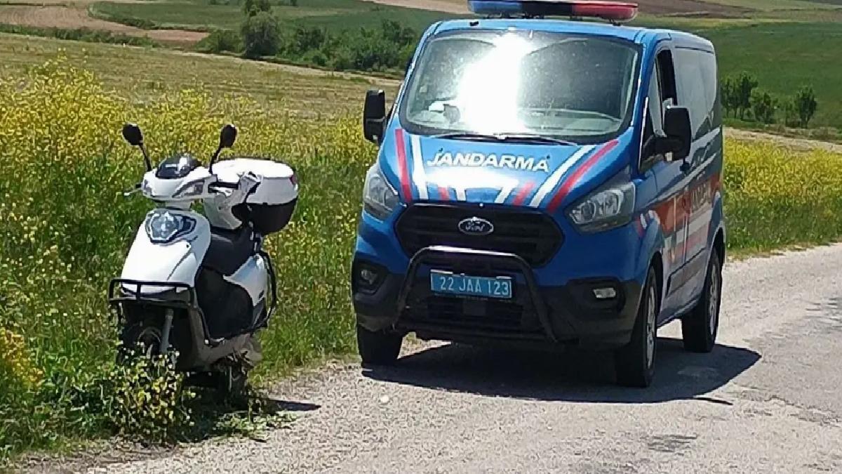 Edirne’de Motosiklet Kazası: 2 Yaralı