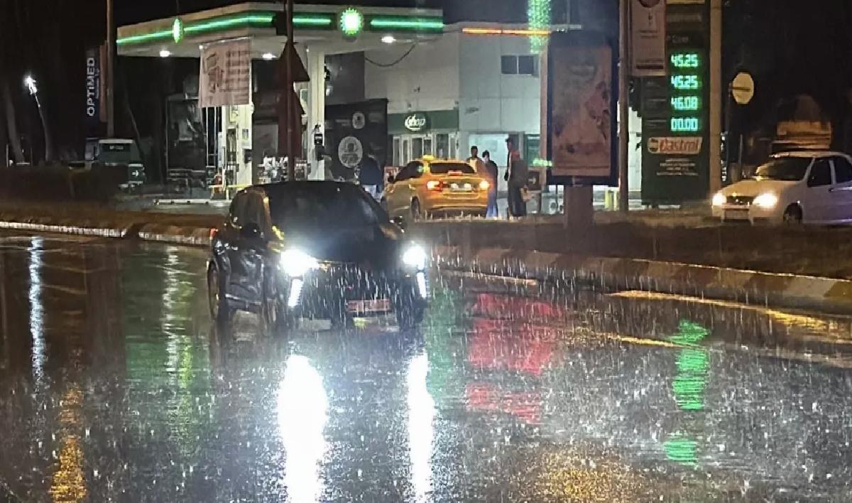 Edirne’de Sağanak Yağış Etkili