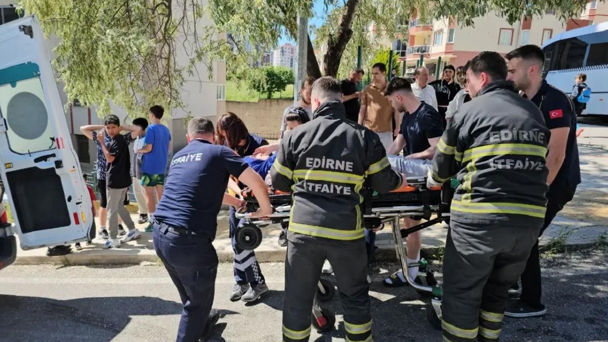 Edirne’de Trafik Kazası: 4 Yaralı