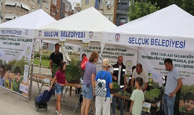 Efes Tarlası Yaşam Köyü’nde Dağıtılan Fideler DMD Hastası Çocuklara Umut Oldu
