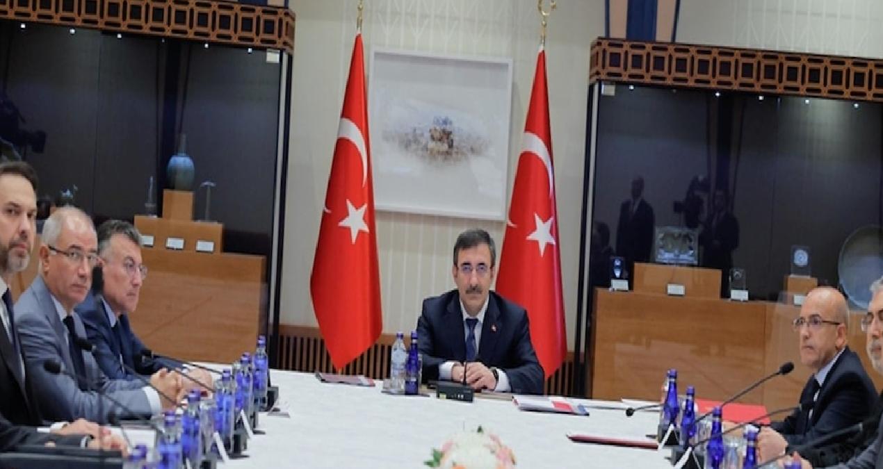 Ekonomi Koordinasyon Kurulu, Cumhurbaşkanı Yardımcısı Yılmaz başkanlığında toplandı
