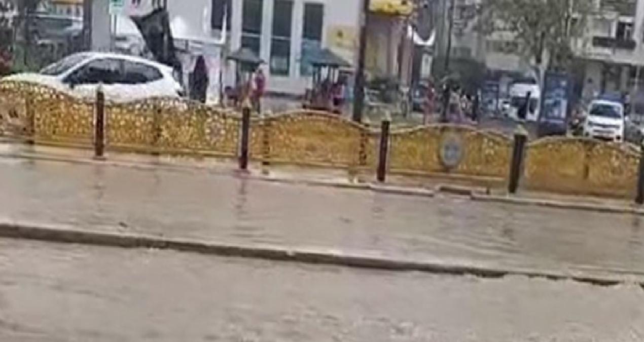 Elazığ’da sağanak ve dolu etkili oldu