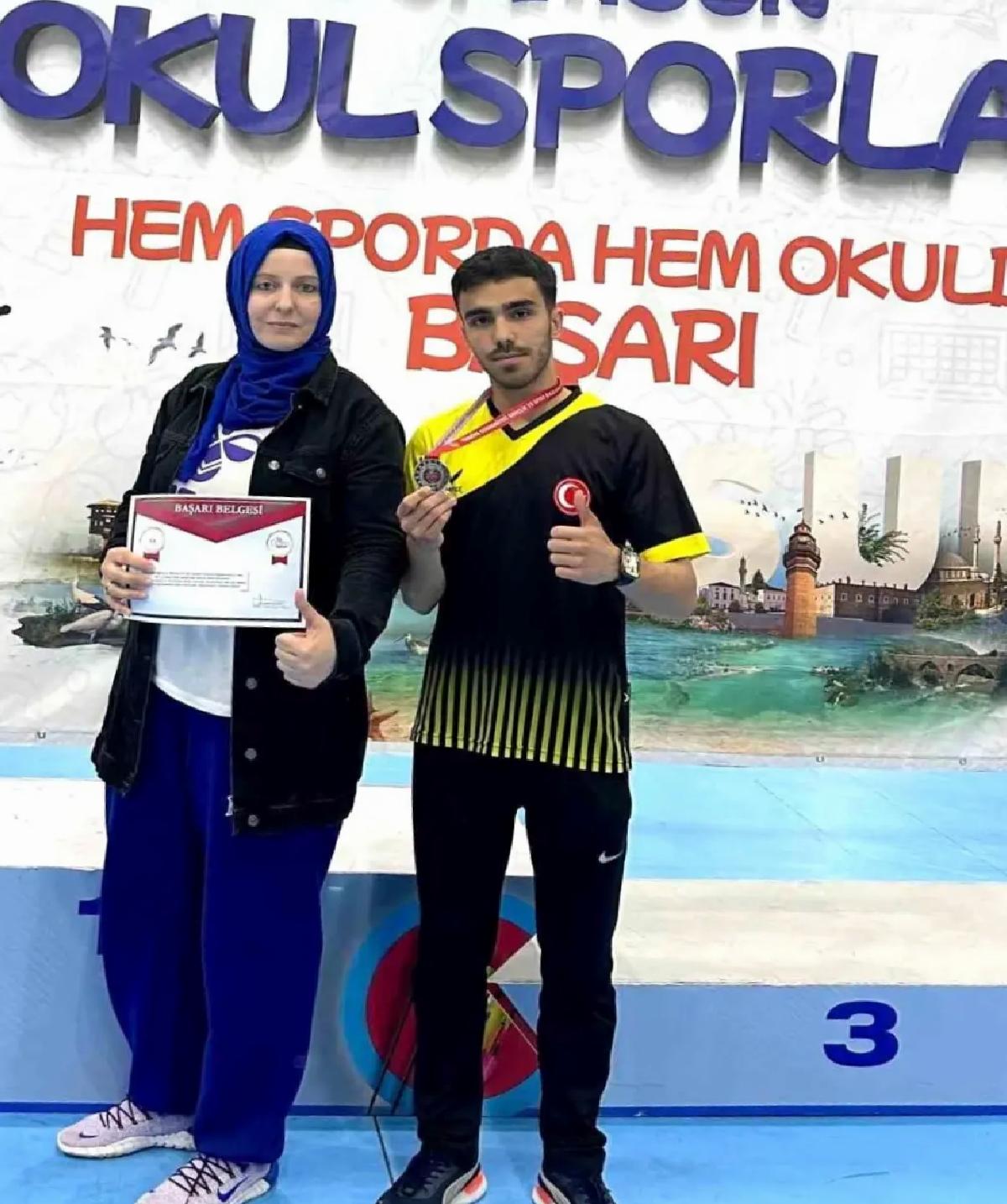 Elazığlı Sporcu Türkiye İkincisi Oldu