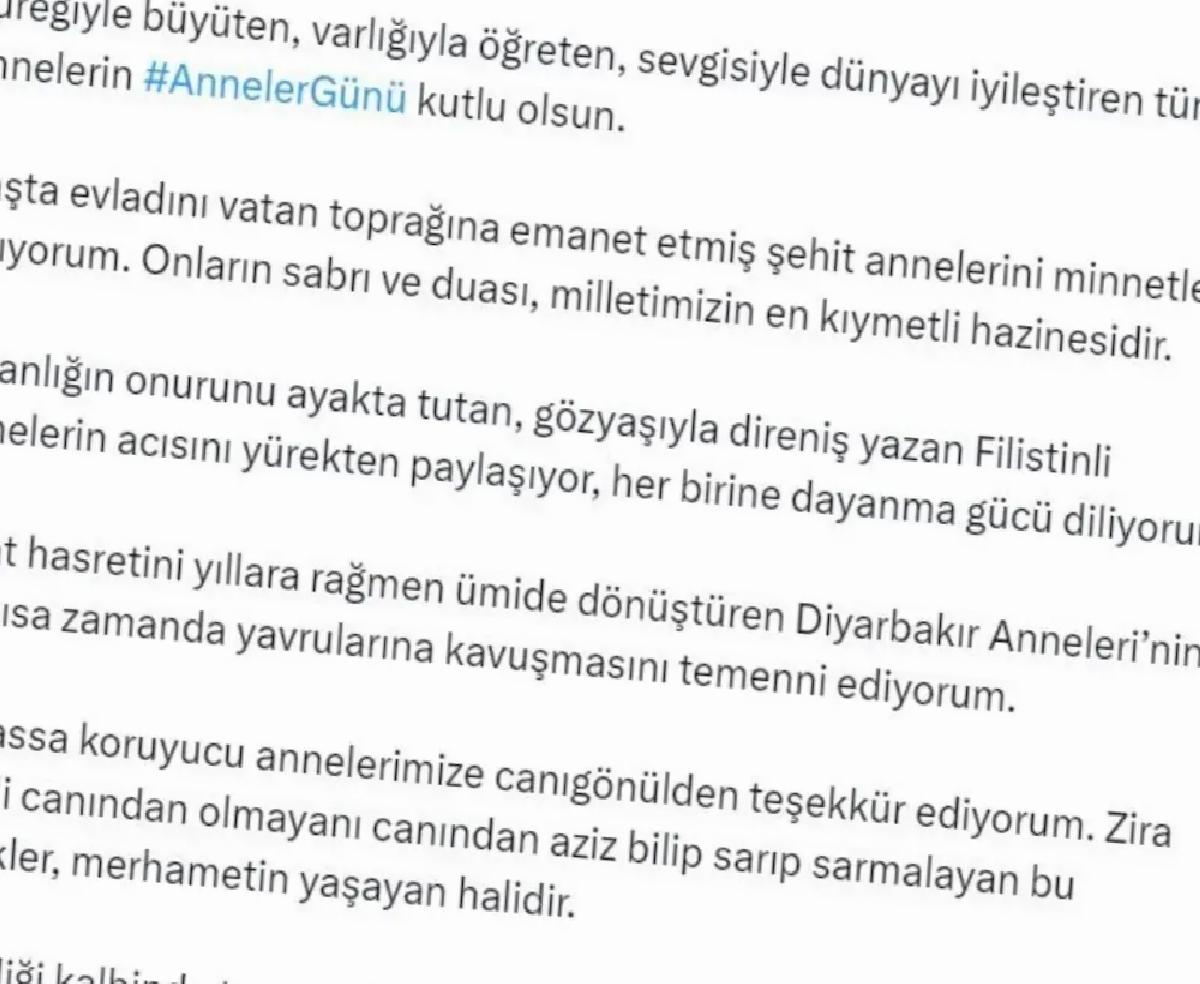 Emine Erdoğan’dan Anneler Günü mesajı: Şehit annelerini minnetle anıyorum