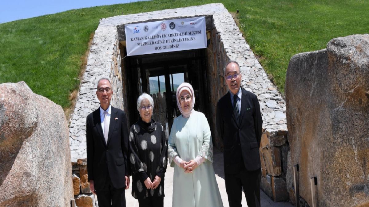 Emine Erdoğan’dan Arkeolog Omura için başsağlığı mesajı