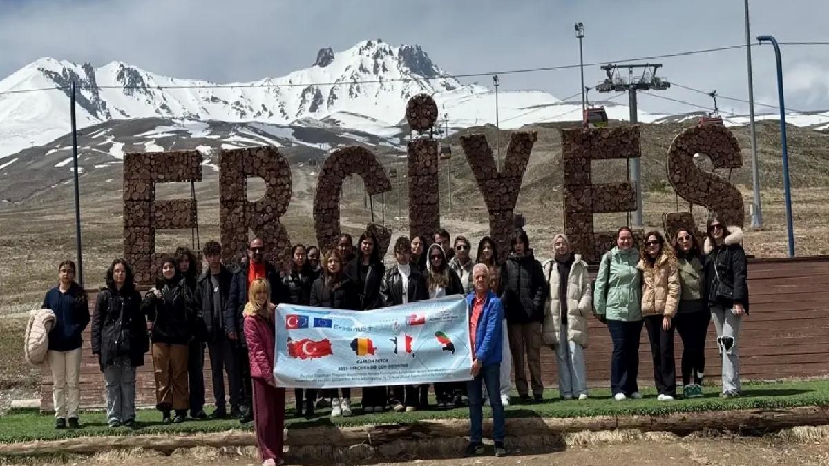 Erasmus Öğrencileri Erciyes’i Ziyaret Etti