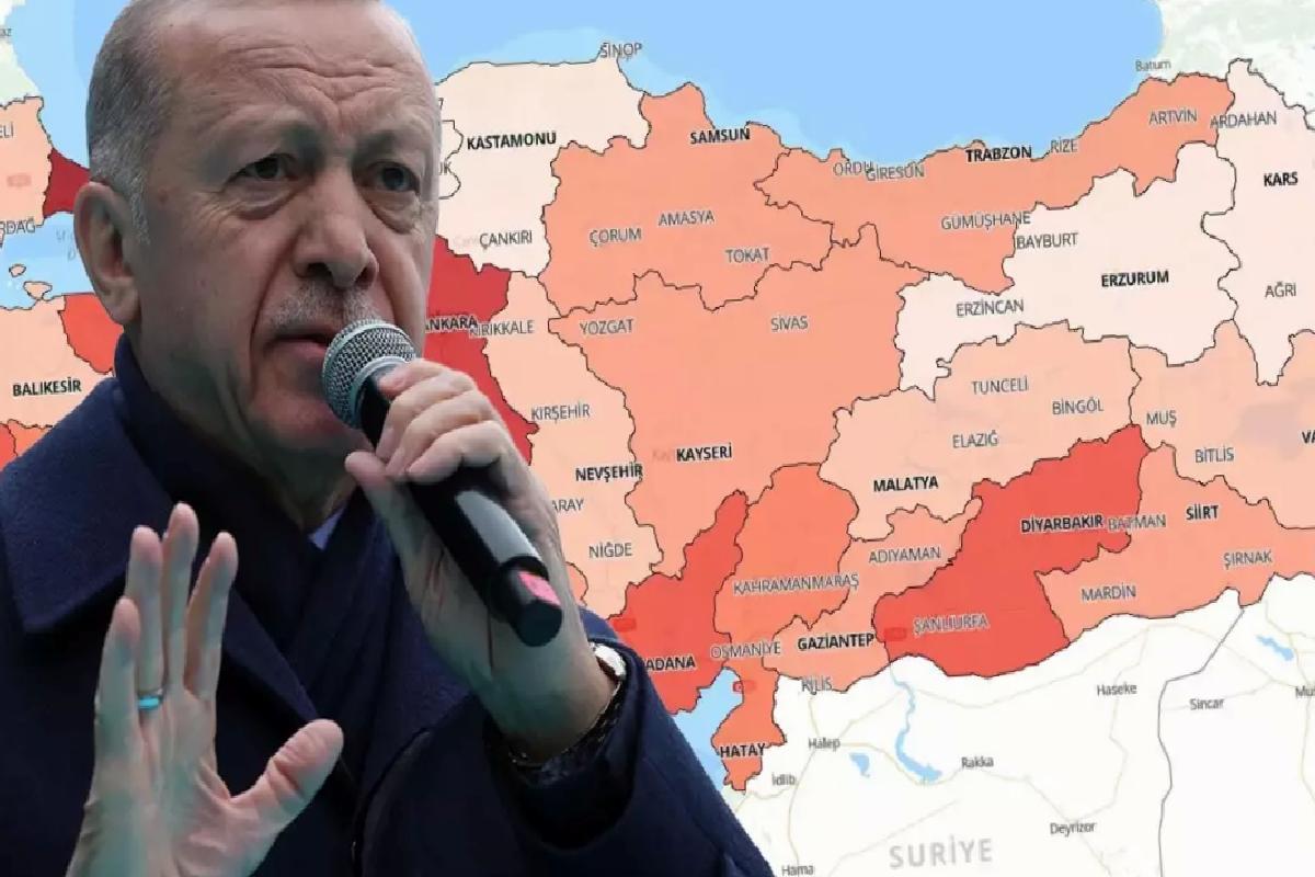 Erdoğan ”Savaştan daha önemli tehdit” demişti! 5 il için tehlike çanları çalıyor