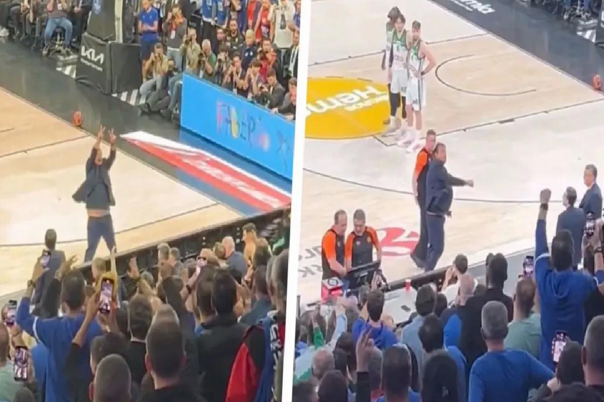 Ergin Ataman, ‘Mola alsana Ergin Ataman’ tezahüratları sonrası sahayı terk etti!