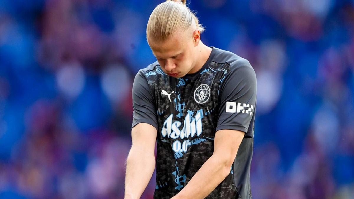 Erling Haaland, kabusu yaşıyor! Finali yine boş geçti
