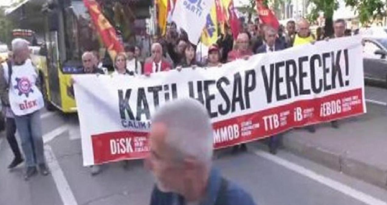 Erol Eğrek için adalet yürüyüşü: “Bu Düzen İşçilerin Canına Kastediyor”
