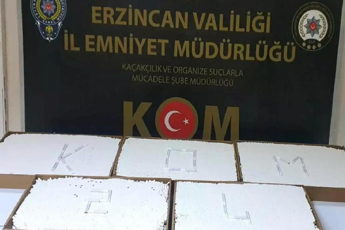 Erzincan’da Kaçak Sigara Operasyonu
