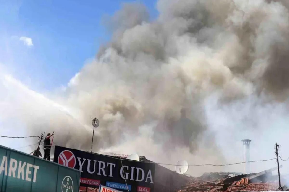 Erzincan’da Yangın Kontrol Altında