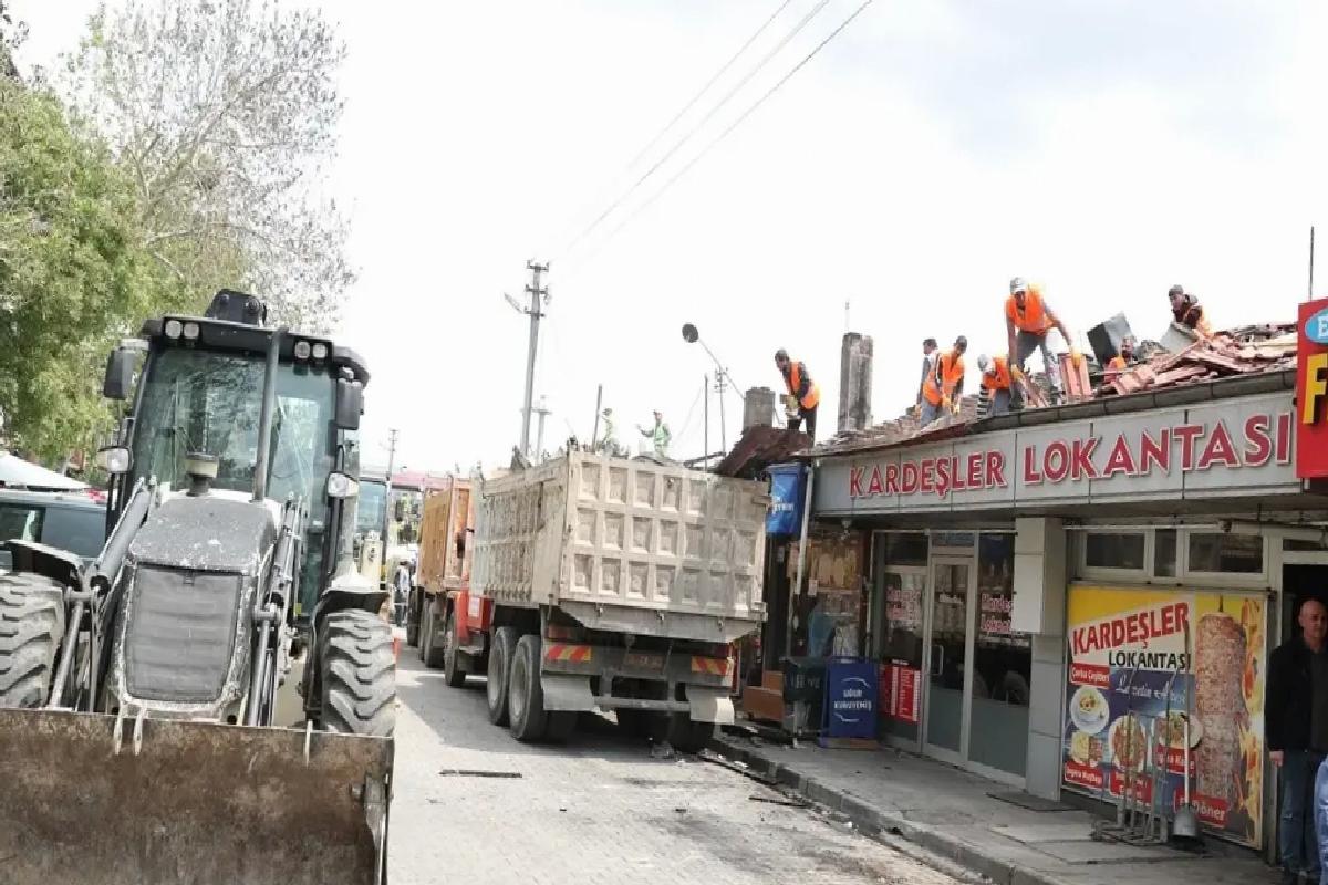 Erzincan’da Yangın Sonrası Hasar Tespiti