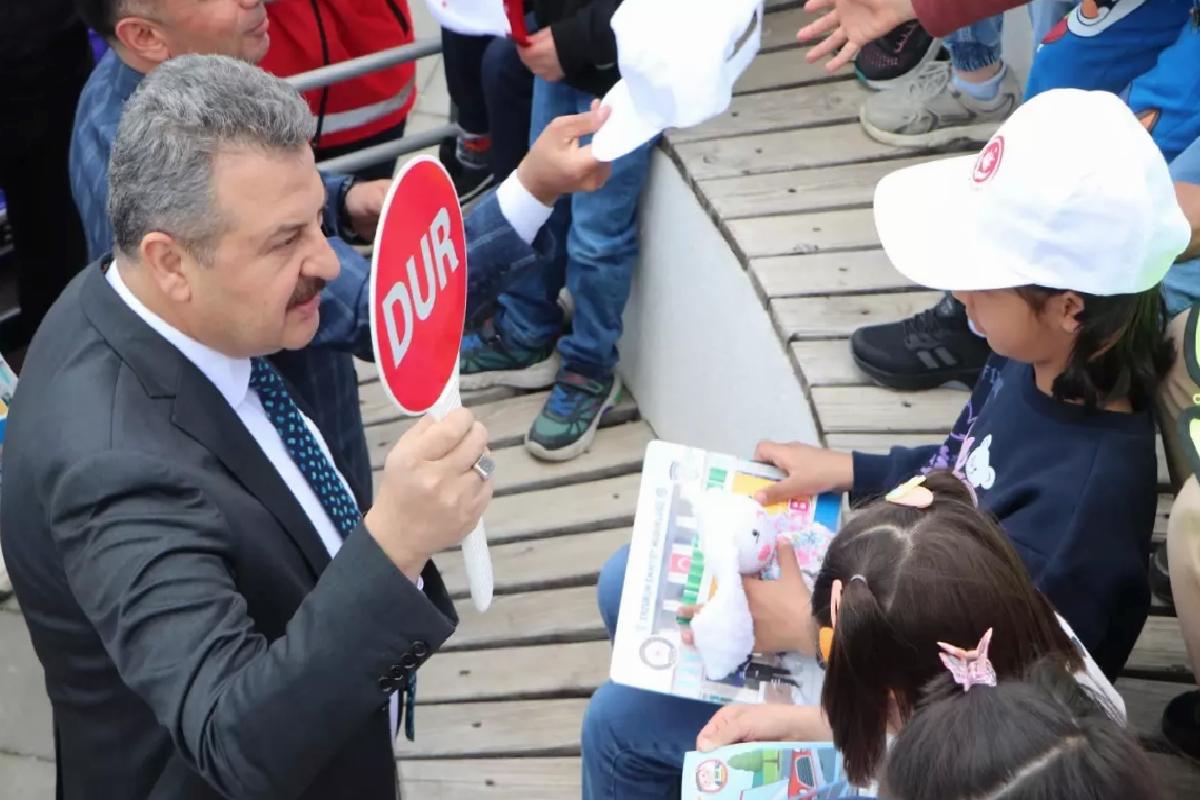 Erzurum’da Çocuklara Trafik Eğitimi