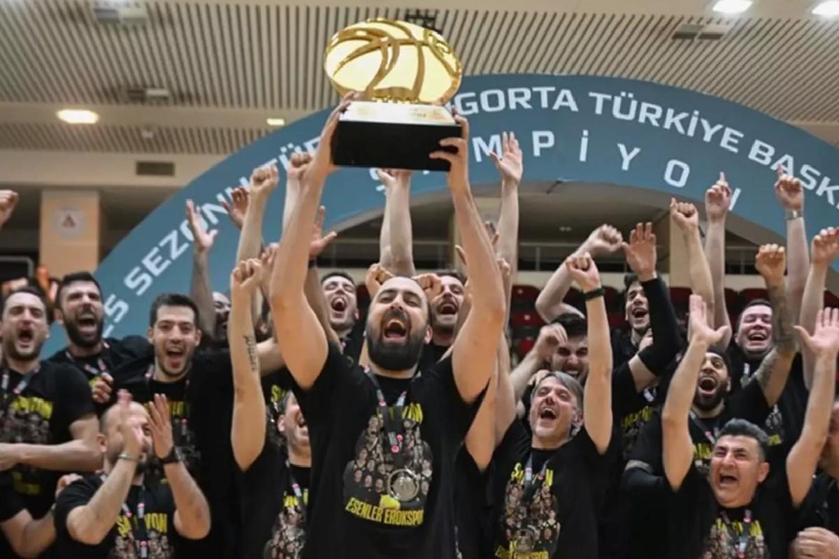 Esenler Erokspor, Türkiye Basketbol Ligi’nde Süper Lig’e yükseldi