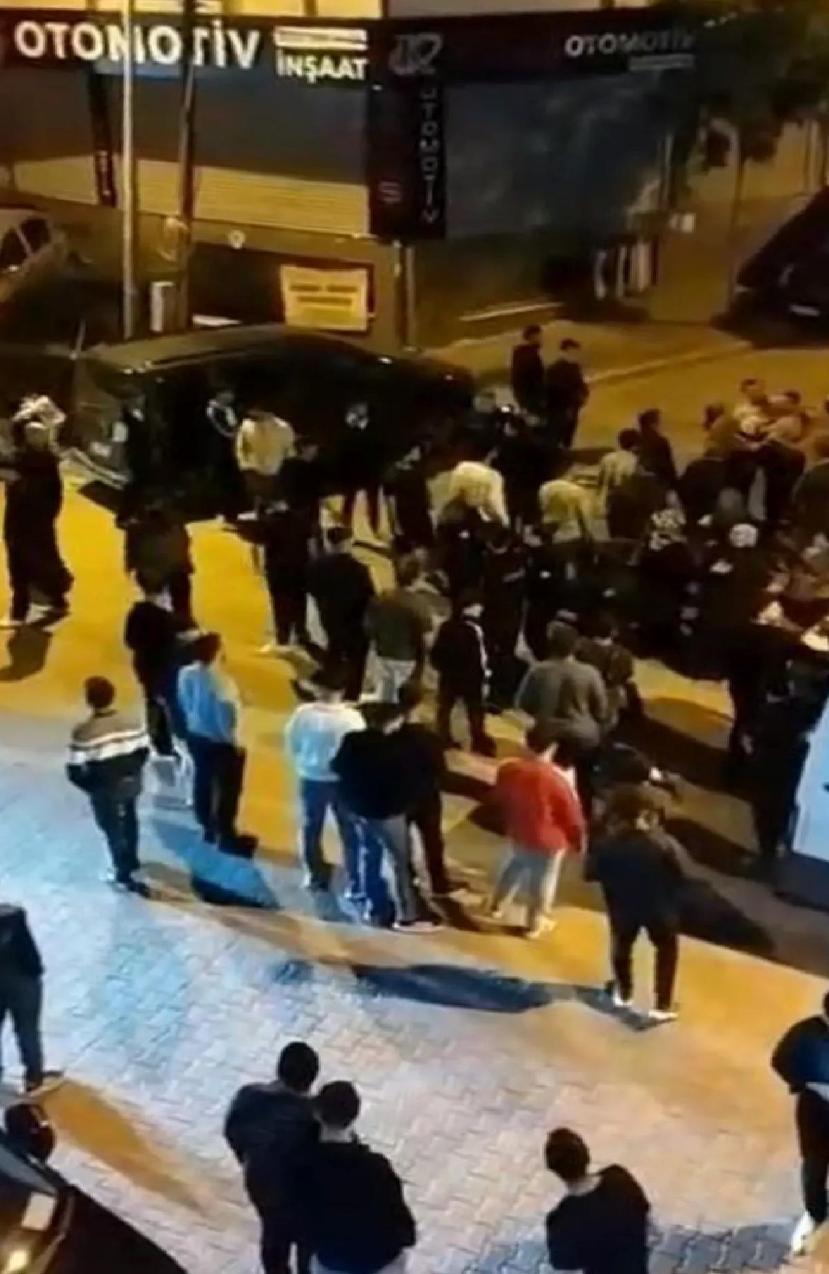 Esenyurt’ta Kaza Sonrası Kavga