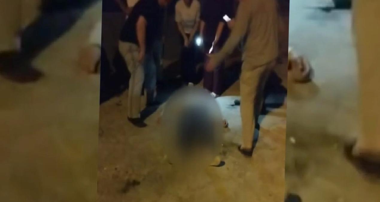 Eski nişanlısını karşısında gören kadın canını kurtarmak için balkondan atladı