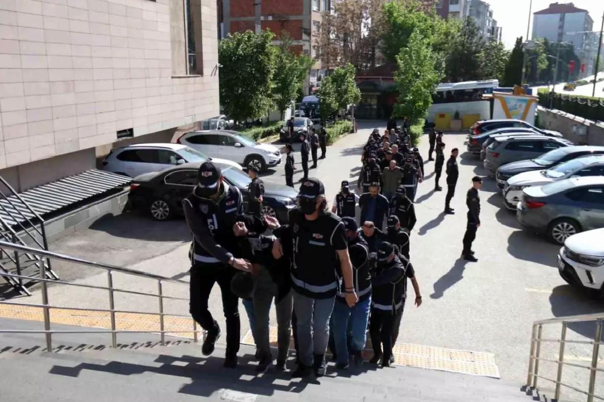Eskişehir’de FETÖ Operasyonu: 14 Şüpheli Adliyeye Sevk Edildi