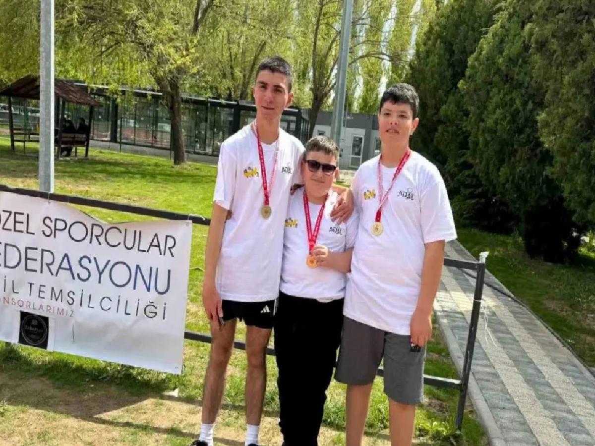 Eskişehirli Özel Sporcular 5 Altın Madalya Kazandı